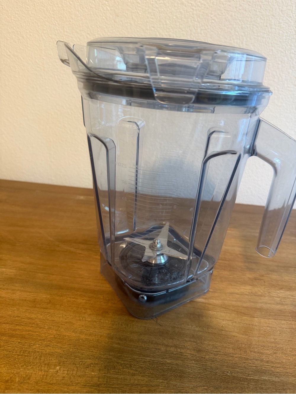 Clear Replacement Blender Pitcher Jar with Lid and Handle